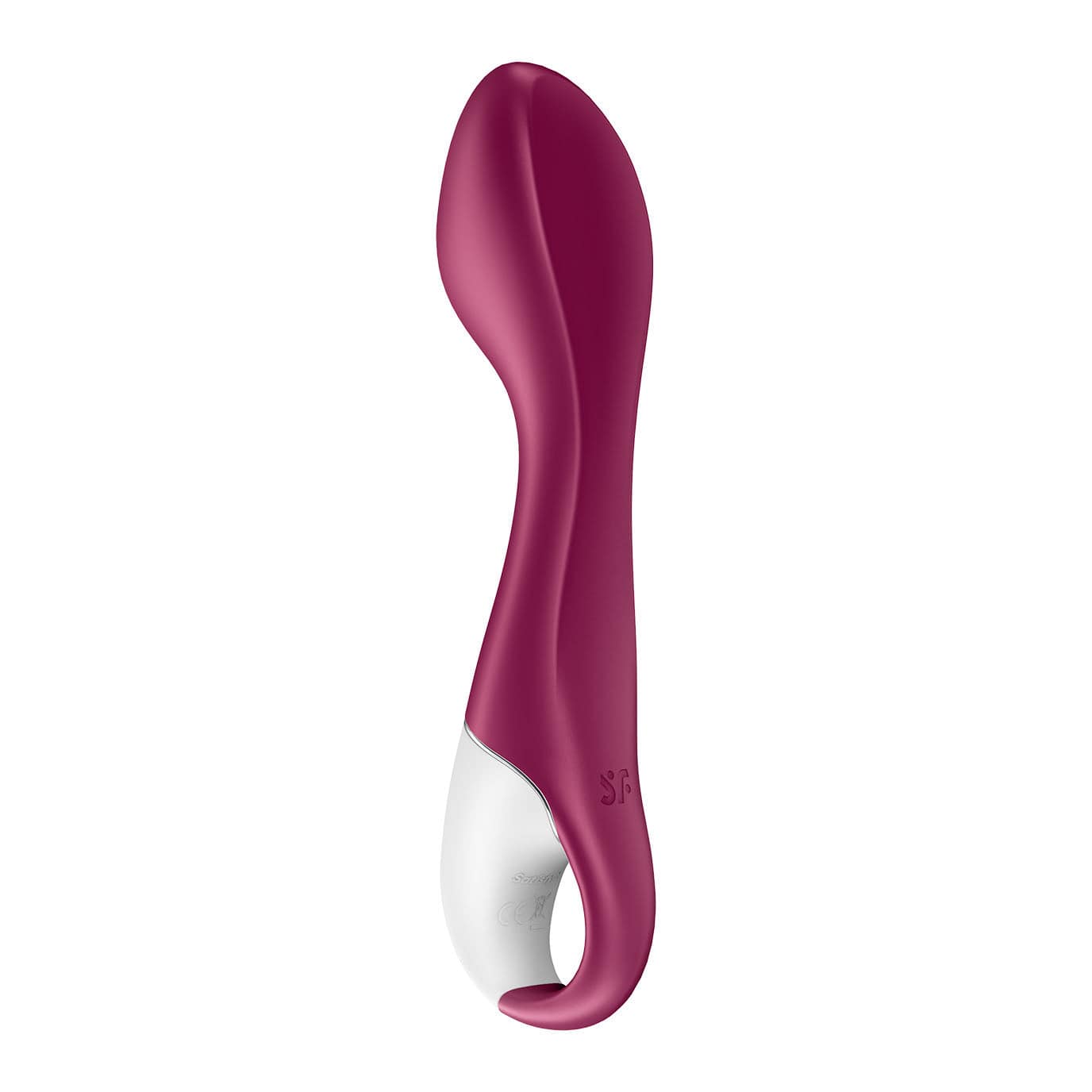 Satisfyer - Hot Spot Heated G Spot Vibrator (Pink) - G Spot Dildo (Vibration) Rechargeable Durio.sg