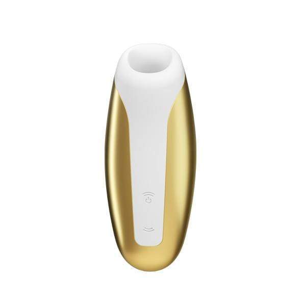 Satisfyer - Love Breeze Air Pulse Clitoral Air Stimulator (Gold) - Clit Massager (Vibration) Rechargeable Durio.sg