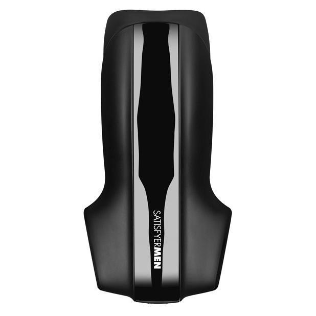 Satisfyer - Men Vibration Rechargeable Masturbator (Black) - Masturbator (Hands Free) Rechargeable Durio.sg