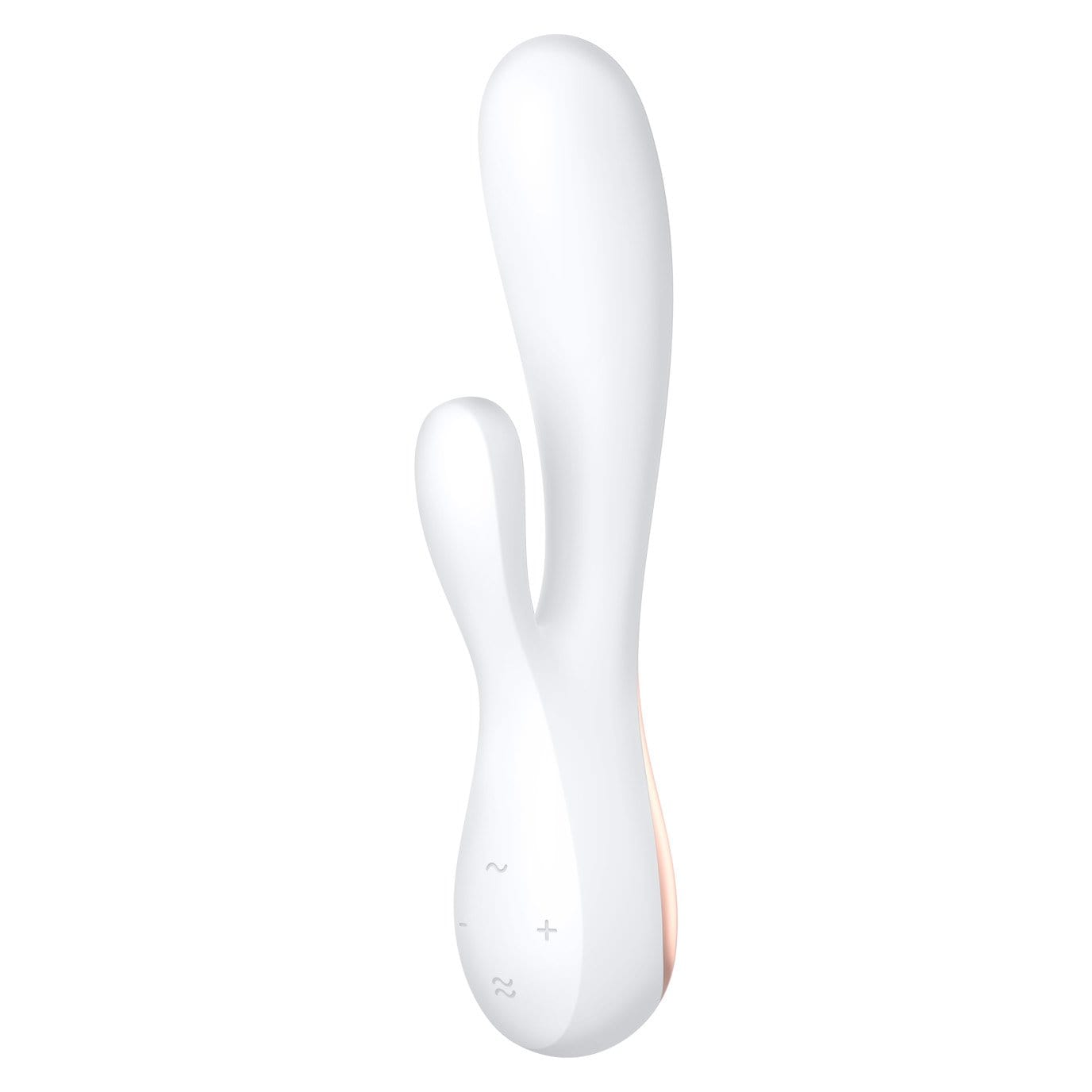 Satisfyer - Mono Flex App-Controlled Rabbit Vibrator (White) - Rabbit Dildo (Vibration) Rechargeable Durio.sg