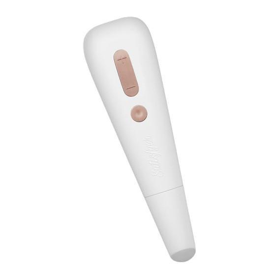 Satisfyer - Number 2 Air Pulse Clit Stimulator (White) - Clit Massager (Vibration) Non Rechargeable Durio.sg
