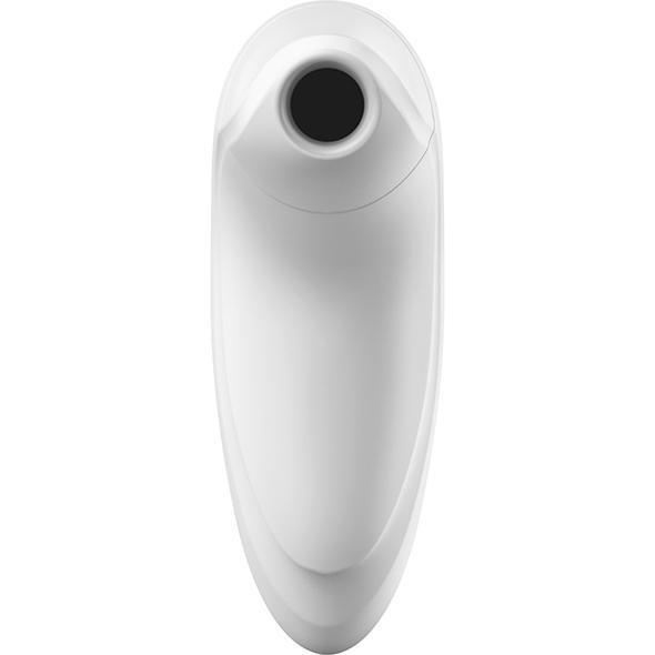 Satisfyer - Pro 1+ Air Pulse Vibration Clit Massager (White) - Clit Massager (Vibration) Rechargeable Durio.sg