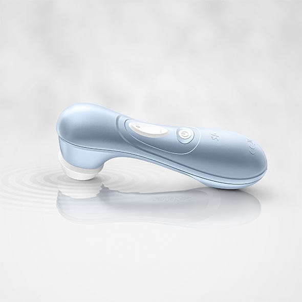 Satisfyer - Pro 2 Air Pulse Rechargeable Clitoral Air Stimulator (Blue) - Clit Massager (Vibration) Rechargeable Durio.sg