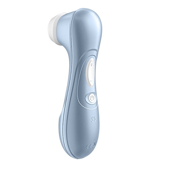 Satisfyer - Pro 2 Air Pulse Rechargeable Clitoral Air Stimulator (Blue) - Clit Massager (Vibration) Rechargeable Durio.sg