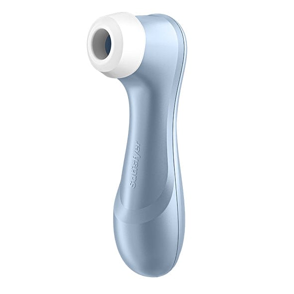 Satisfyer - Pro 2 Air Pulse Rechargeable Clitoral Air Stimulator (Blue) - Clit Massager (Vibration) Rechargeable Durio.sg
