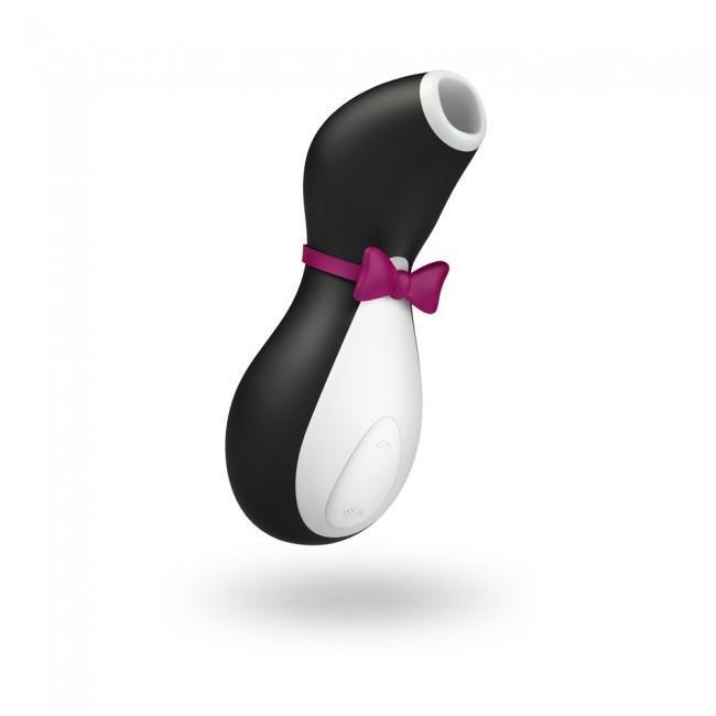 Satisfyer - Pro Penguin Rechargeable Clit Stimulator (Black) - Clit Massager (Vibration) Rechargeable Durio.sg