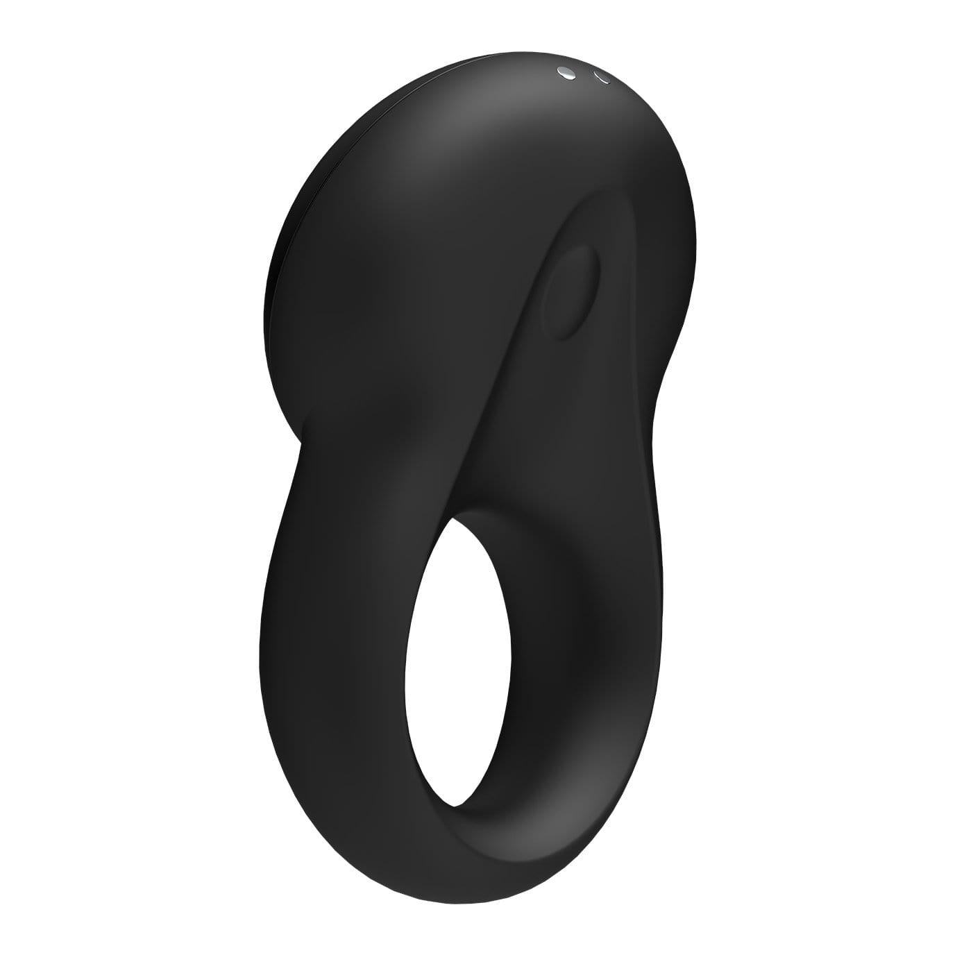 Satisfyer - Signet Ring App-Controlled Bluetooth Cock Ring (Black) - Remote Control Cock Ring (Vibration) Rechargeable Durio.sg