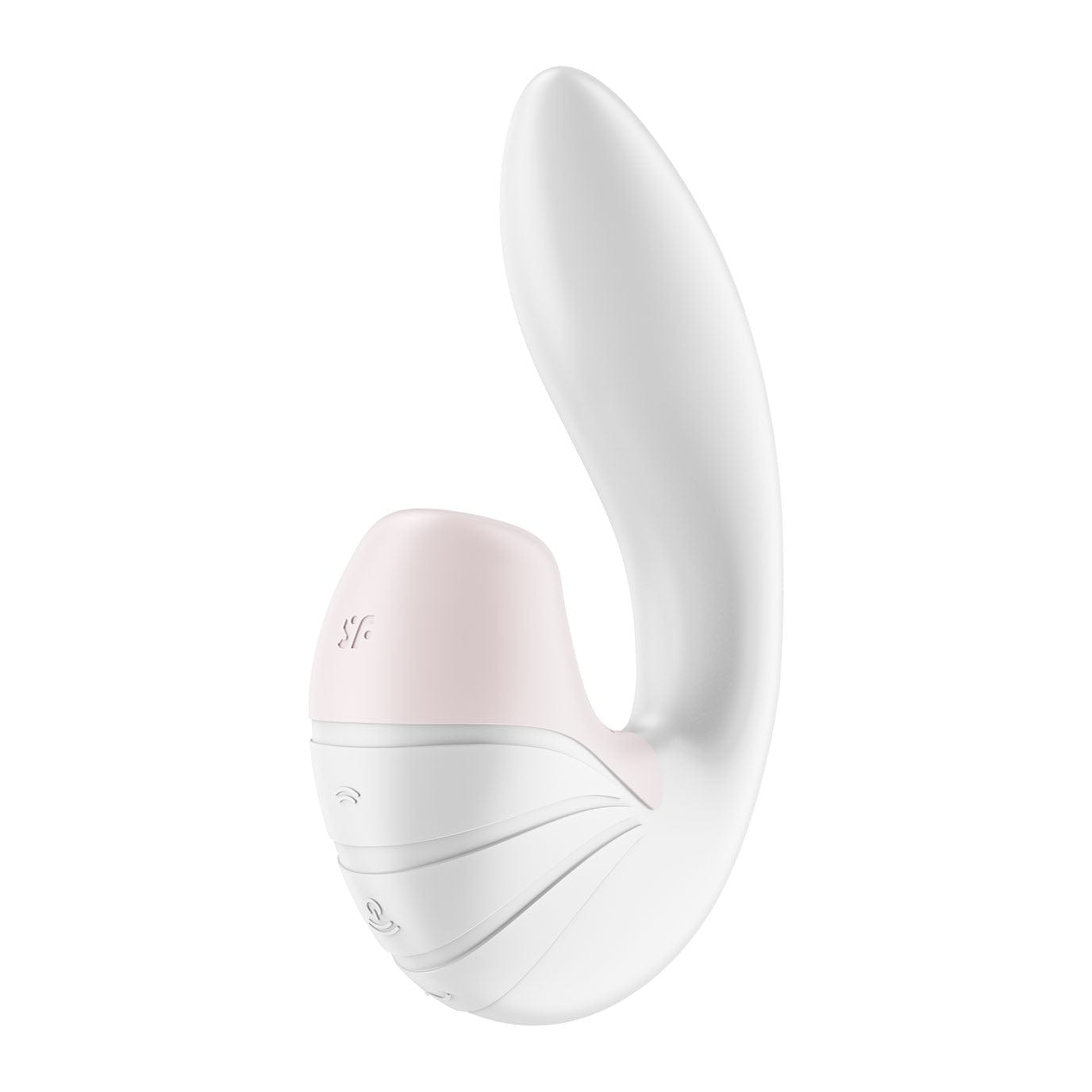 Satisfyer - Supernova Clitoral Air G Spot Dual Stimulator (White) - Clit Massager (Vibration) Rechargeable Durio.sg