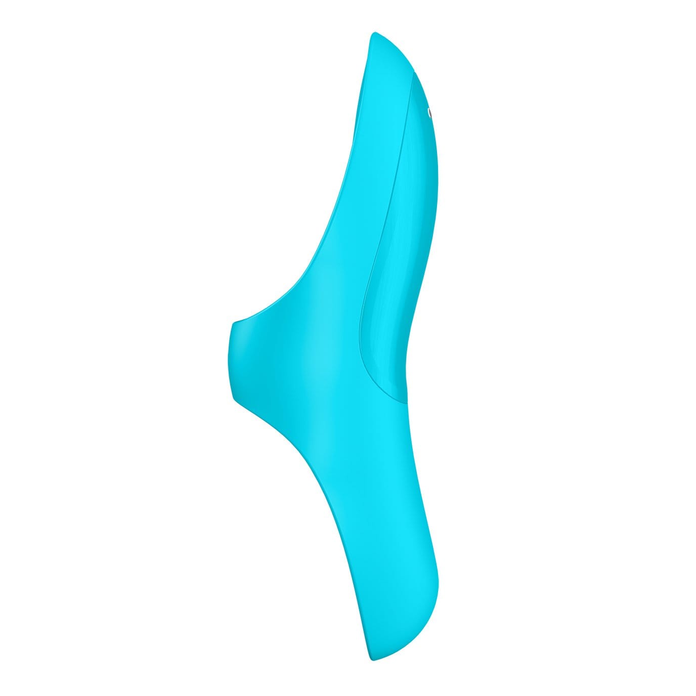 Satisfyer - Teaser Finger Vibrator (Light Blue) - Clit Massager (Vibration) Rechargeable Durio.sg