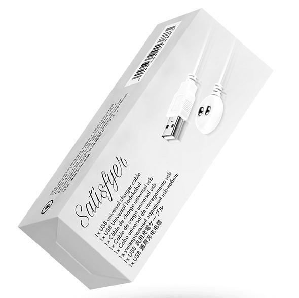Satisfyer - USB Universal Charging Cable (White) - Accessories Durio.sg