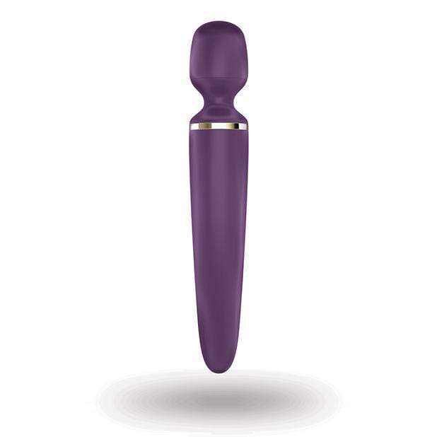 Satisfyer - Wand-er Women Rechargeable Wand Massager (Purple) - Wand Massagers (Vibration) Rechargeable Durio.sg