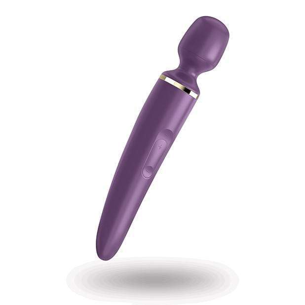 Satisfyer - Wand-er Women Rechargeable Wand Massager (Purple) - Wand Massagers (Vibration) Rechargeable Durio.sg