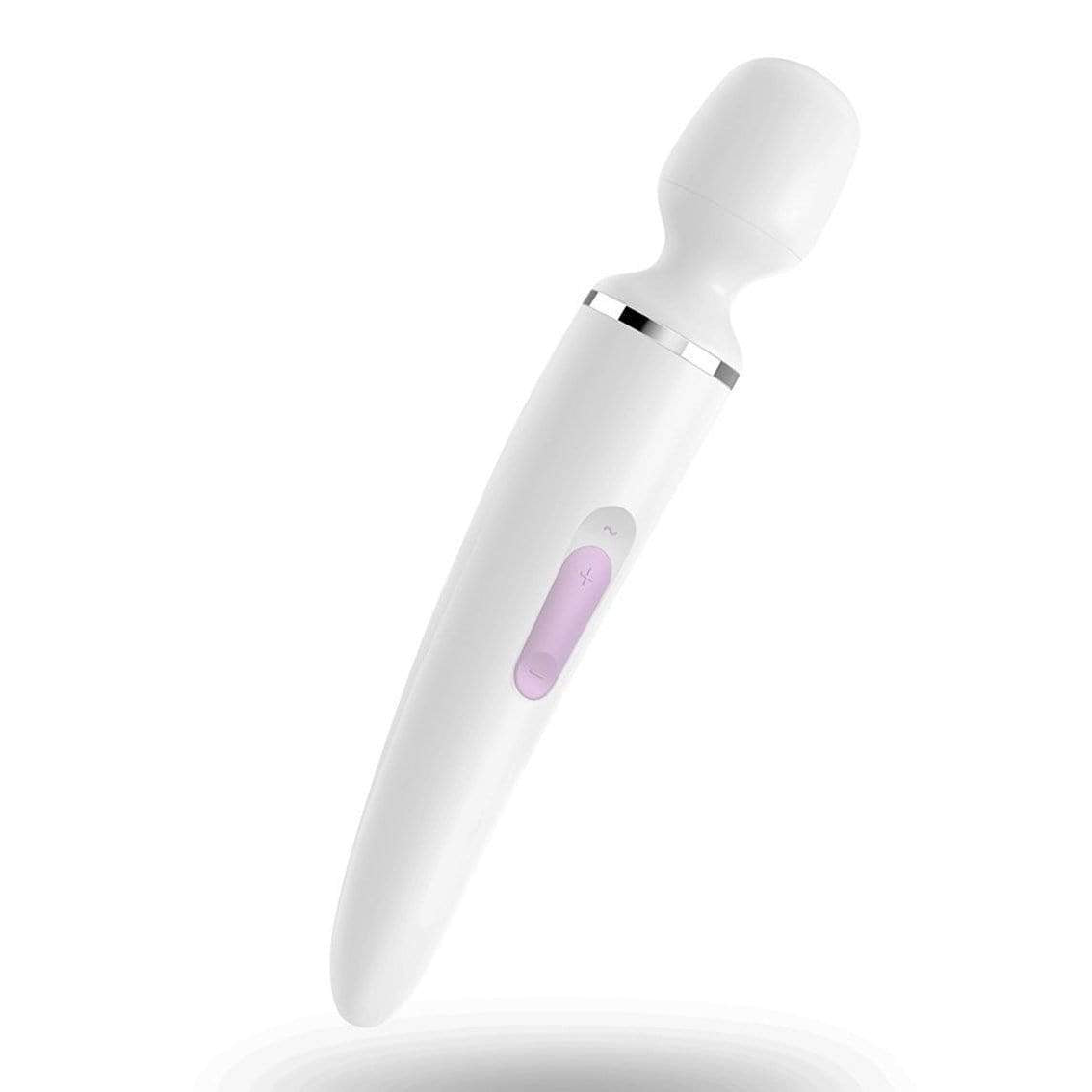 Satisfyer - Wand-er Women Rechargeable Wand Massager (White) - Wand Massagers (Vibration) Rechargeable Durio.sg