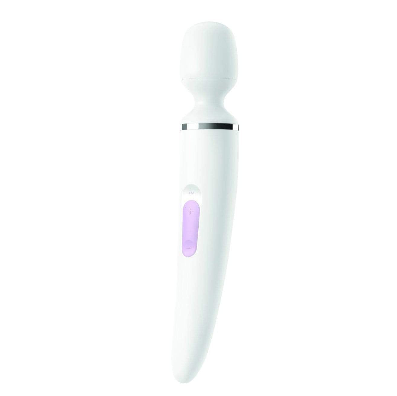 Satisfyer - Wand-er Women Rechargeable Wand Massager (White) - Wand Massagers (Vibration) Rechargeable Durio.sg