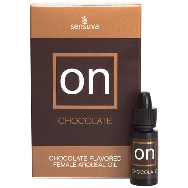Sensuva - ON Flavored Female Arousal Oil 5 ml (Chocolate) - Arousal Gel Durio.sg