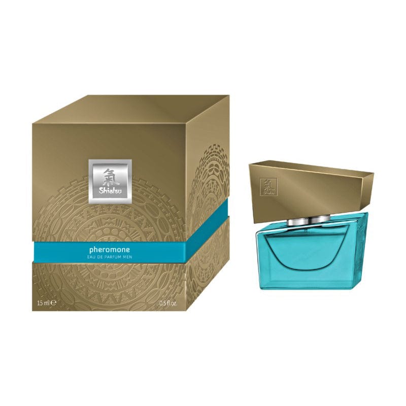 Shiatsu - Pheromone Eau de Parfum Men Cologne Spray 15ml (Light Blue) - Pheromones Durio.sg