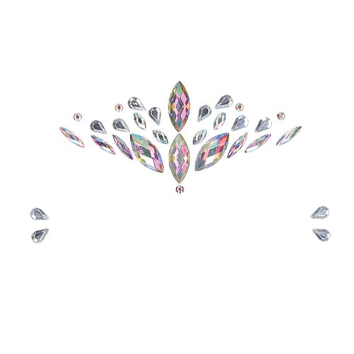 Shots - Le Desir Bliss Dazzling Crowned Face Bling Sticker Dressing Accessories O/S (Multi Colour) - Clothing Accessories Durio.sg