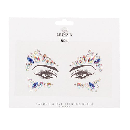 Shots - Le Desir Bliss Dazzling Eye Sparkle Bling Sticker Dressing Accessories O/S (Multi Colour) - Clothing Accessories Durio.sg