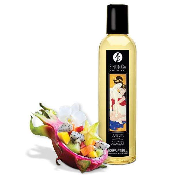 Shunga - Erotic Art Erotic Massage Oil Irresistible Asian Fusion 8oz - Massage Oil Durio.sg