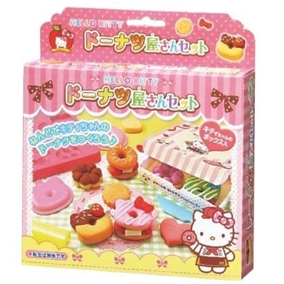 Silver Bird - Kincho Gintori Sangyo Hello Kitty Wheat Clay Mold Set - Multi Colour Playdoh Mold 4973107160518 Durio.sg