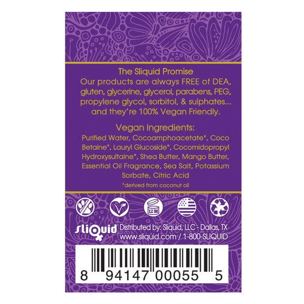 Sliquid - Balance Soak Luxurious Gentle Bubble Bath 8.5oz (Limoncello) - Bubble Bath Durio.sg