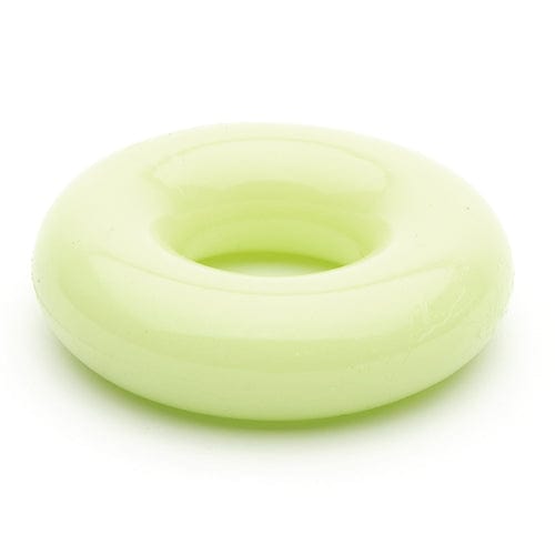 Sport Fucker - Chubby Glow In The Dark Cock Ring (Yellow) - Rubber Cock Ring (Non Vibration) Durio.sg