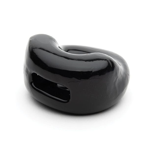 Sport Fucker - Half Pipe Cock Ring (Black) - Rubber Cock Ring (Non Vibration) Durio.sg