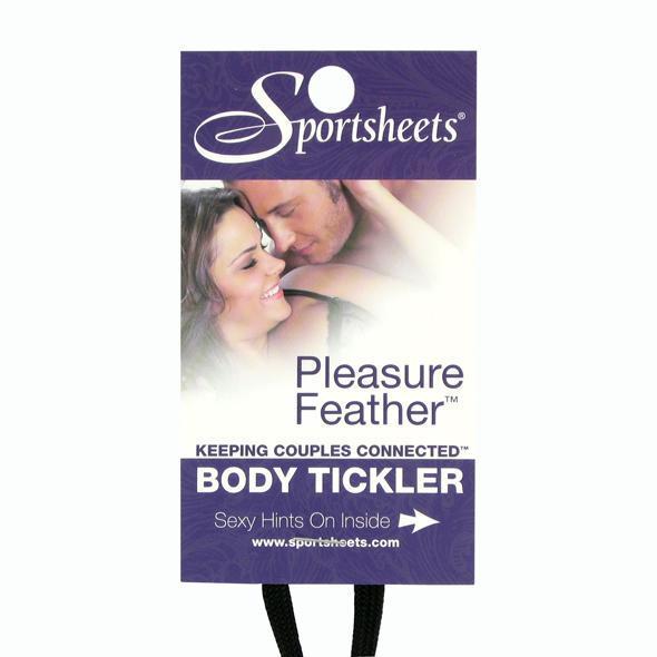 Sportsheets - Pleasure Feather Tickler (Rose) - Tickler Durio.sg