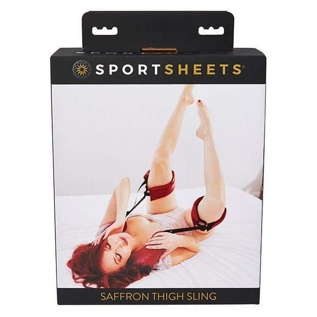 Sportsheets - Saffron Thigh Sling (Red) - Hand/Leg Cuffs Durio.sg