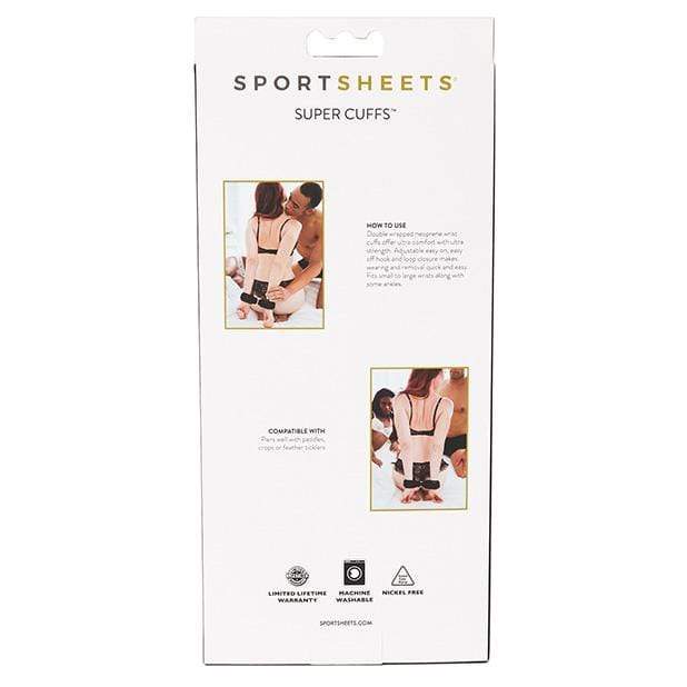 Sportsheets - Supercuffs (Black) - Hand/Leg Cuffs Durio.sg