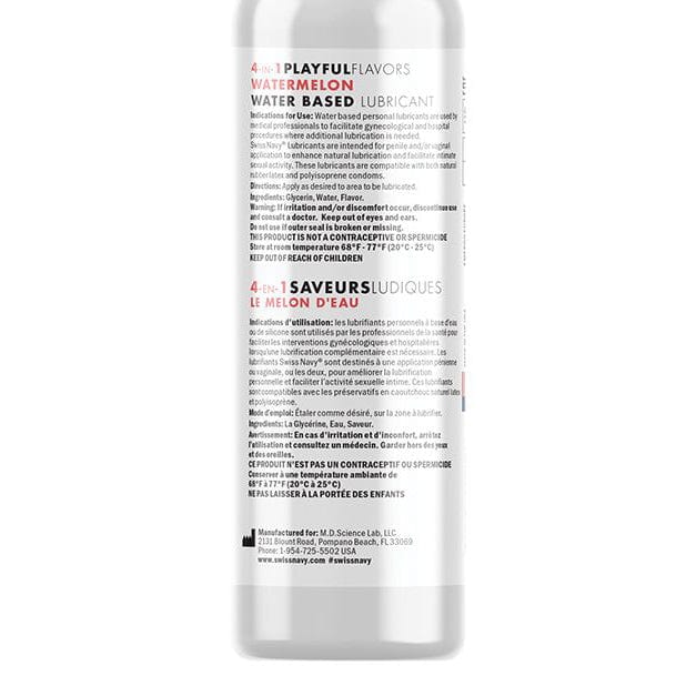 Swiss Navy - 4 in 1 Playful Flavors Flavoured Warming Lube - Warming Lube Durio.sg