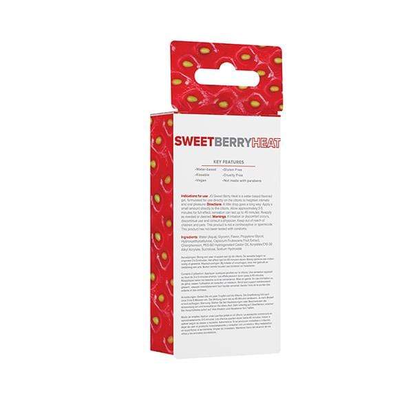 System JO - Sweet Berry Heat Flavored Arousal Gel 10ml - Arousal Gel Durio.sg