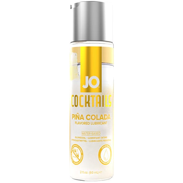 System Jo - Cocktails Water Based Flavored Lubricant Pina Colada 60 ml - Lube (Water Based) Durio.sg