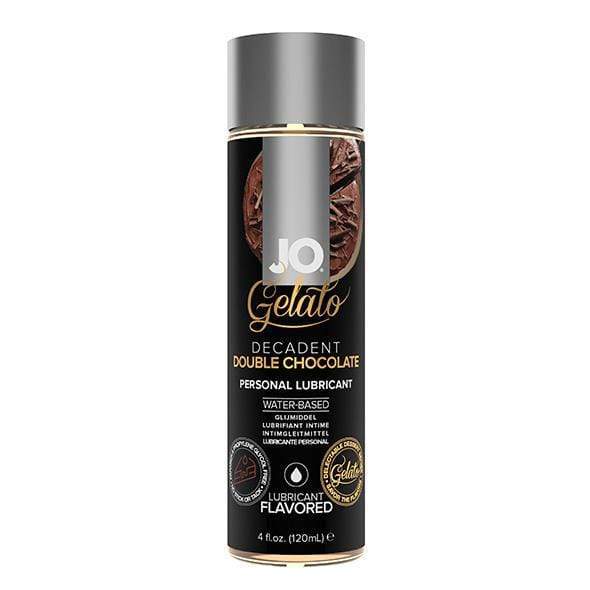 System Jo - Gelato Decadent Double Chocolate Flavored Water Based Lubricant 120 ml - Lube (Water Based) Durio.sg