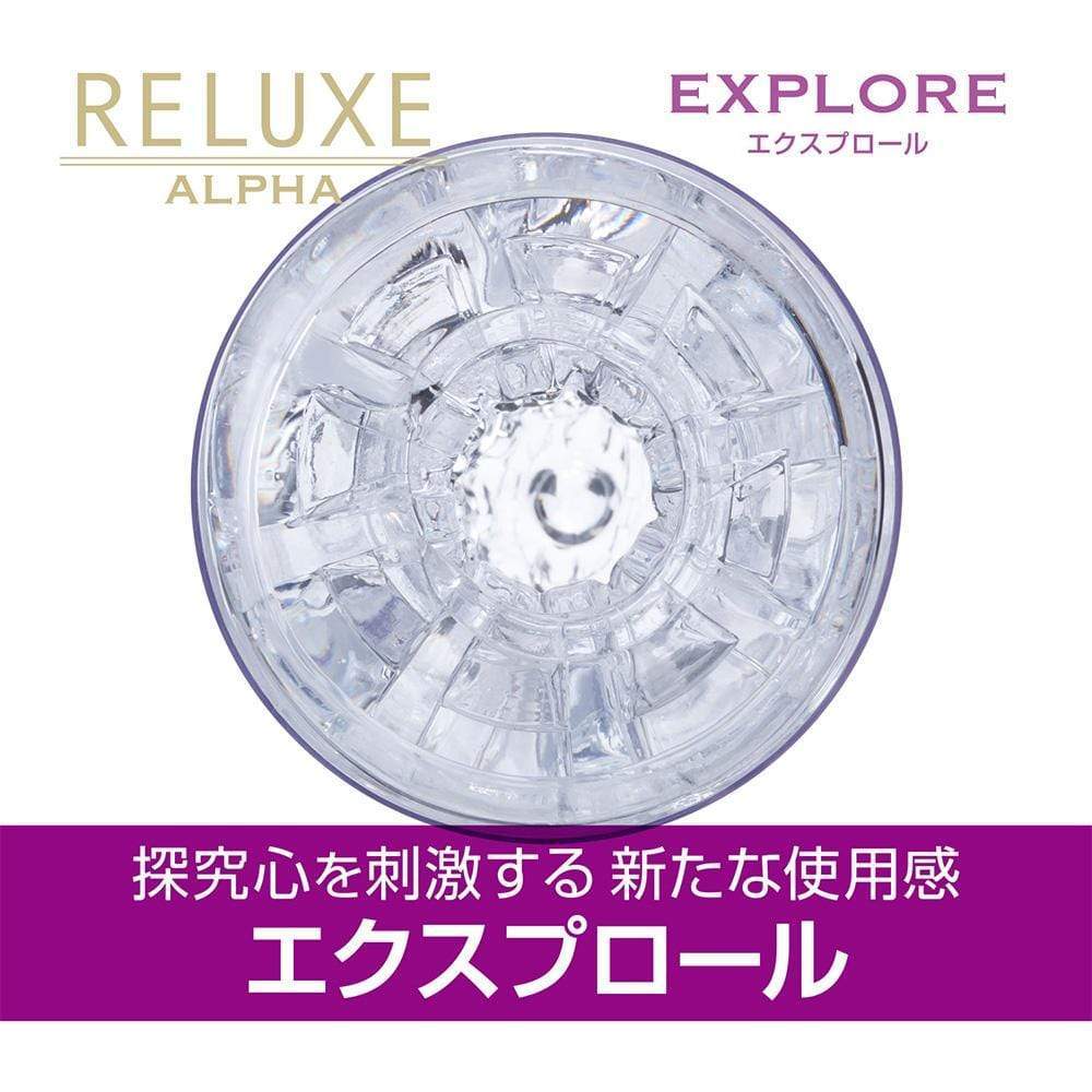T-Best - Reluxe Alpha Explore Soft Stroker Normal Type (Clear) - Masturbator Soft Stroker (Non Vibration) Durio.sg