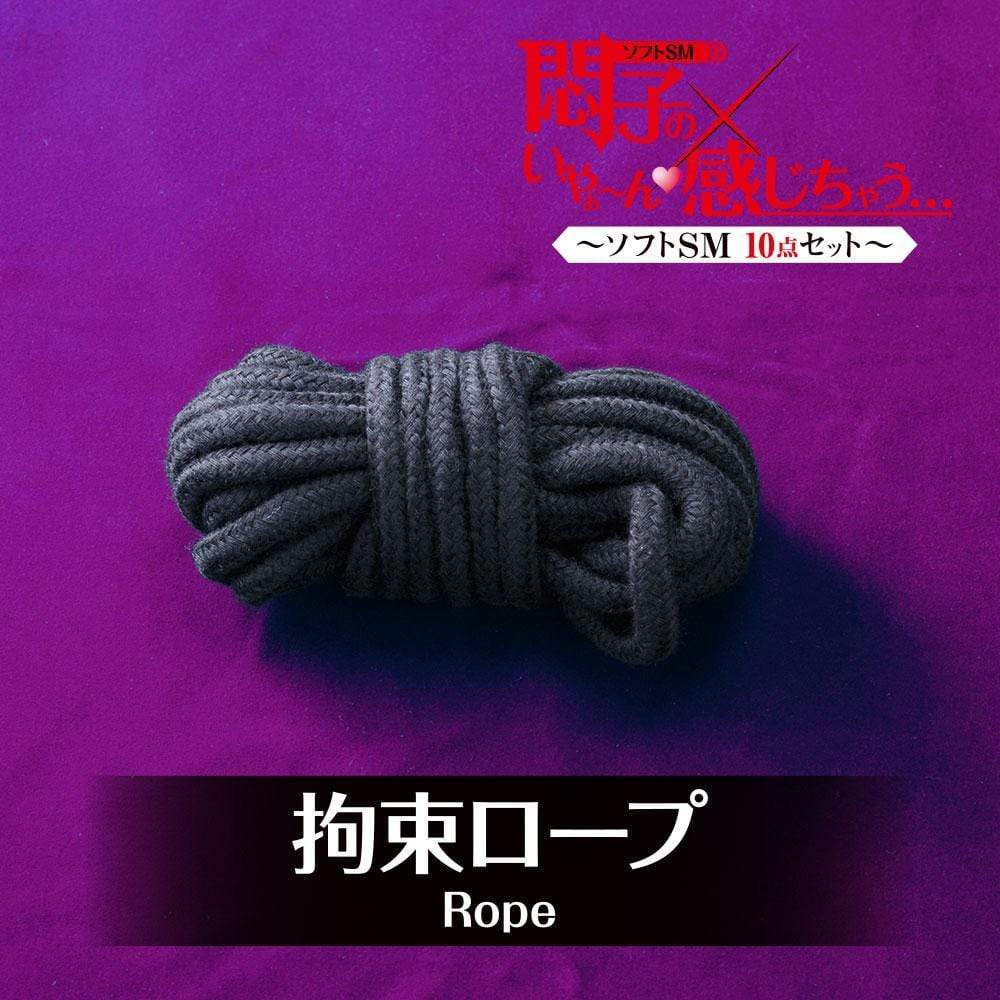 T-Best - Soft 10 Pieces BDSM Set (Black) - BDSM Set Durio.sg