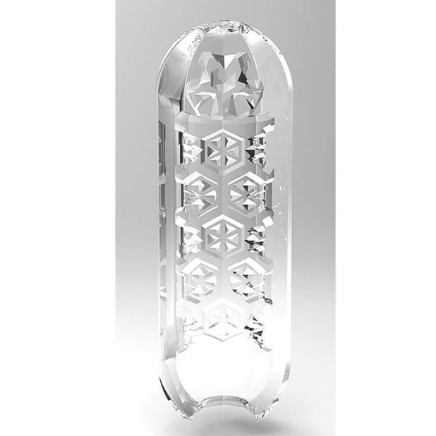 Tenga - 02 Hexa Spinner Masturbator Soft Stroker (Clear) - Masturbator Soft Stroker (Non Vibration) Durio.sg