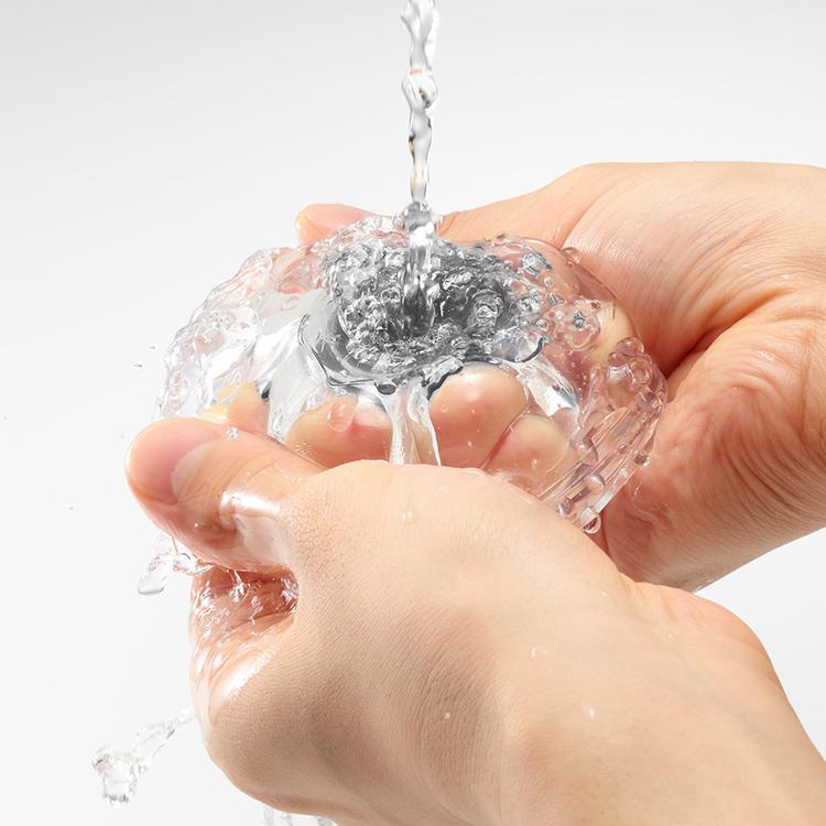 Tenga - Aero Silver Ring Masturbator (White) - Masturbator Soft Stroker (Non Vibration) Durio.sg