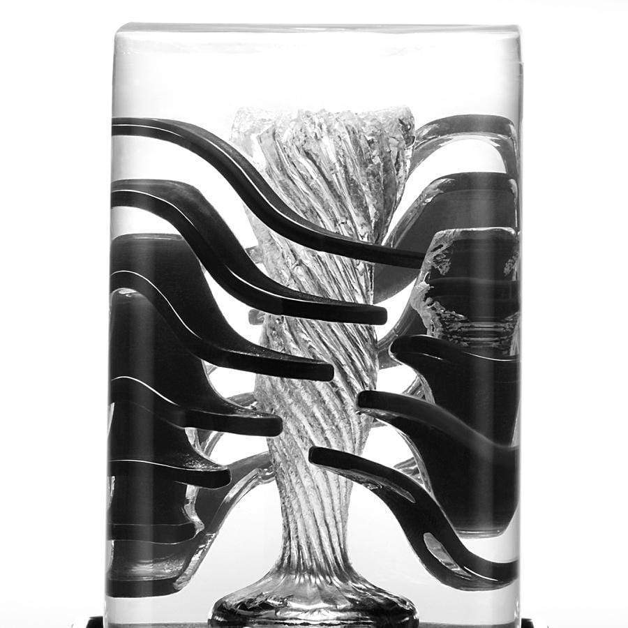 Tenga - Crysta Leaf Soft Stroker Masturbator (Clear) - Masturbator Soft Stroker (Non Vibration) Durio.sg