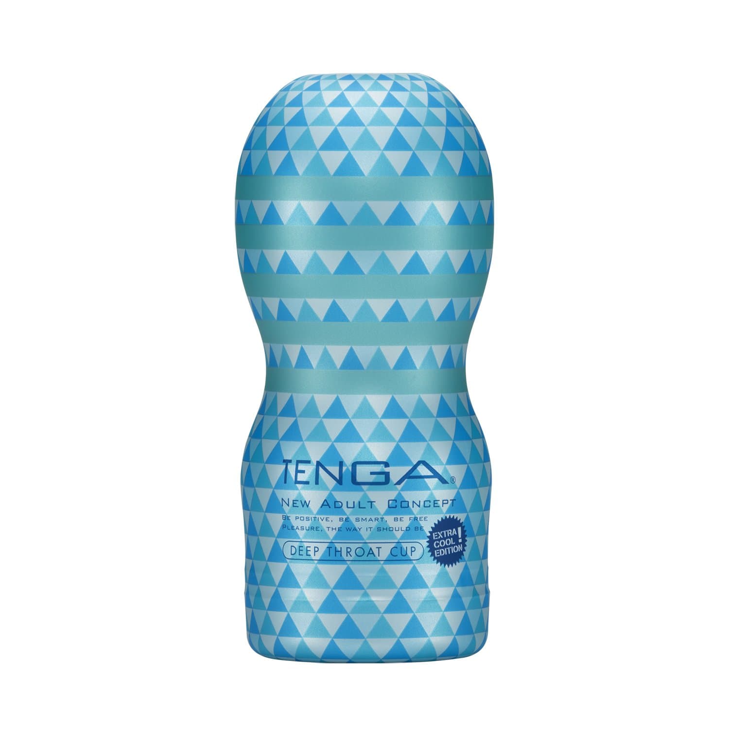 Tenga - Deep Throat Mastubrator Cup Extra Cool Edition (Blue) - Masturbator Non Reusable Cup (Non Vibration) Durio.sg