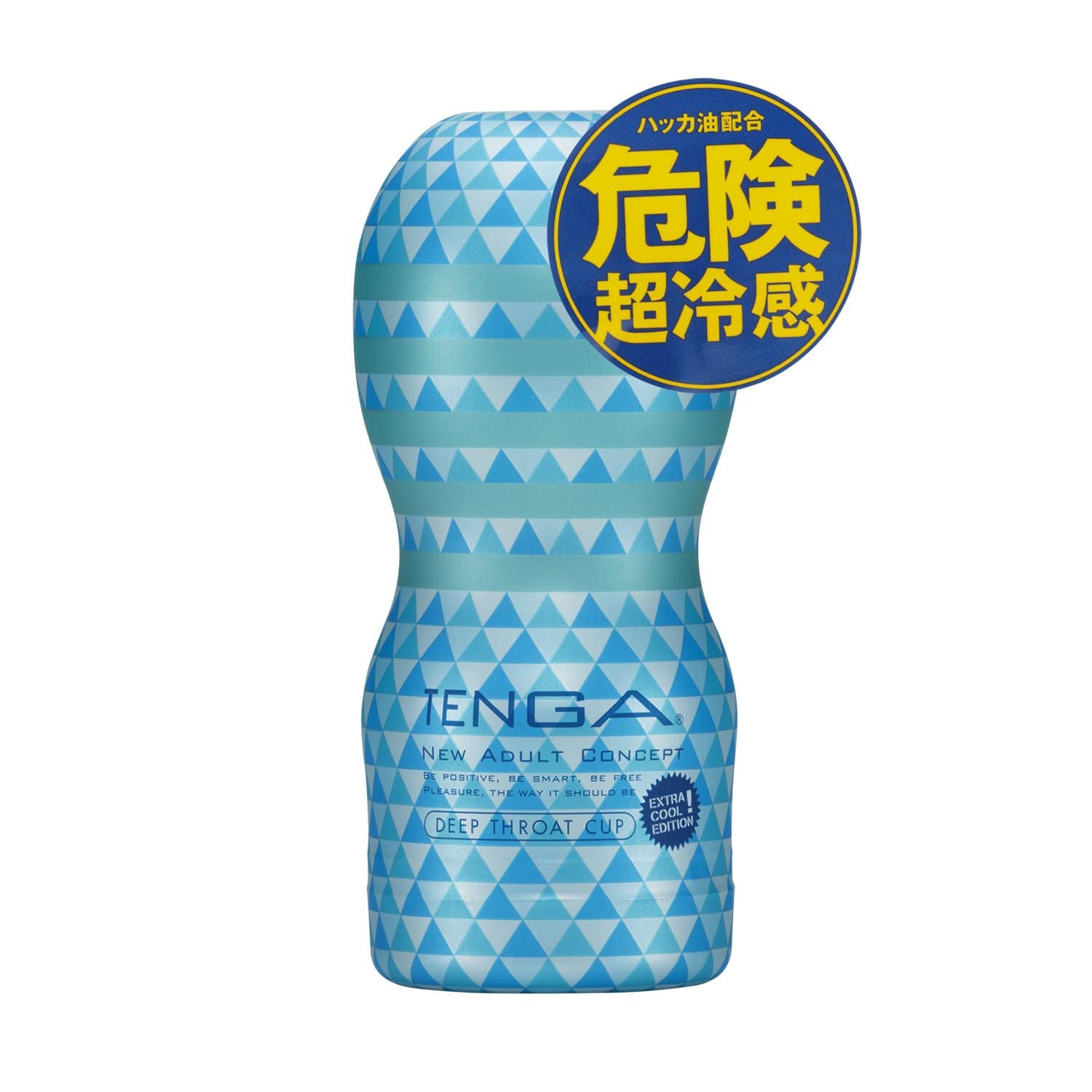 Tenga - Deep Throat Mastubrator Cup Extra Cool Edition (Blue) - Masturbator Non Reusable Cup (Non Vibration) Durio.sg