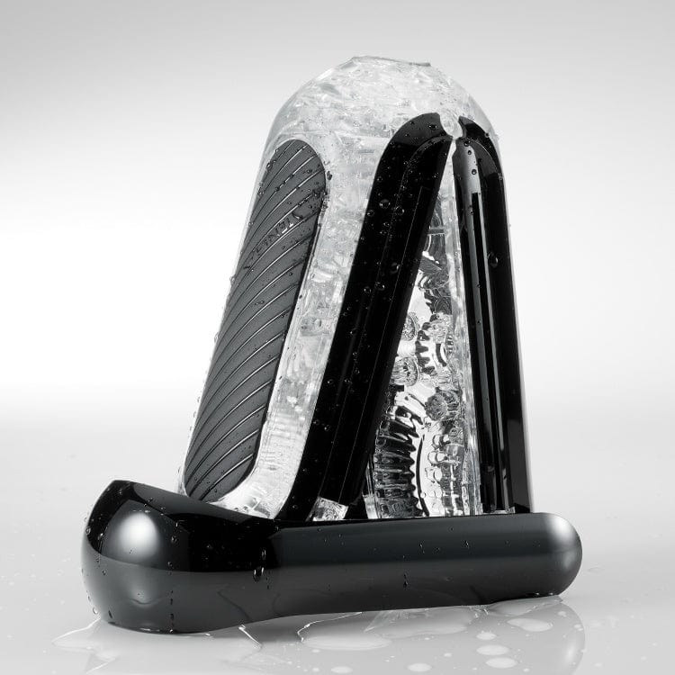 Tenga - Flip 0 Zero Gravity Masturbator (Black) - Masturbator Soft Stroker (Non Vibration) Durio.sg