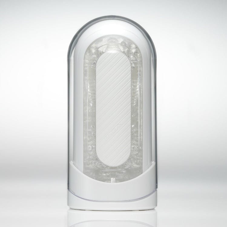 Tenga - Flip 0 Zero Gravity Masturbator (White) - Masturbator Soft Stroker (Non Vibration) Durio.sg