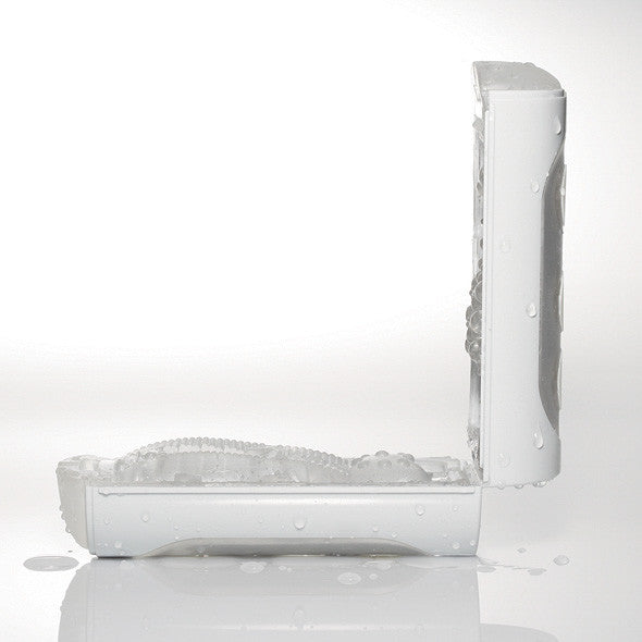 Tenga - Flip Hole Masturbator (White) - Masturbator Soft Stroker (Non Vibration) Durio.sg