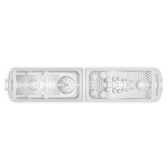 Tenga - Flip Hole Masturbator (White) - Masturbator Soft Stroker (Non Vibration) Durio.sg