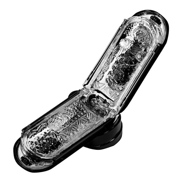 Tenga - Flip Zero 0 Electronic Vibrotation Male Masturbator (Black) - Masturbator Soft Stroker (Vibration) Rechargeable Durio.sg