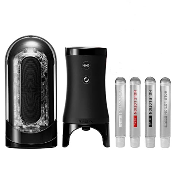 Tenga - Flip Zero 0 Electronic Vibrotation Male Masturbator (Black) - Masturbator Soft Stroker (Vibration) Rechargeable Durio.sg