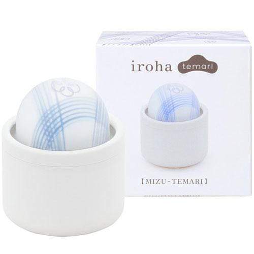 Tenga - Iroha Mizu-Temari Clit Massager (White) - Clit Massager (Vibration) Rechargeable Durio.sg