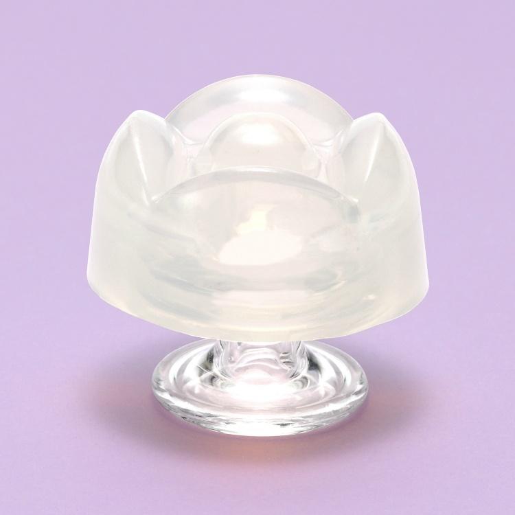 Tenga - Iroha Petit Lily Soft Massager (White) - Novelties (Non Vibration) Durio.sg