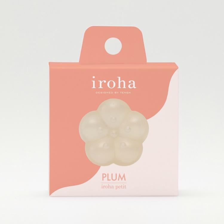 Tenga - Iroha Petit Plum Soft Massager (White) - Novelties (Non Vibration) Durio.sg